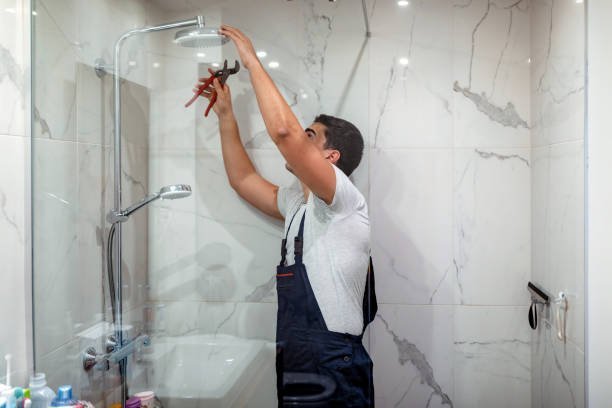 electric shower installation